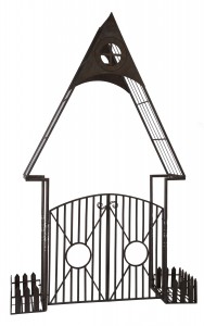 STABLE ARCH WITH GATES 279cm